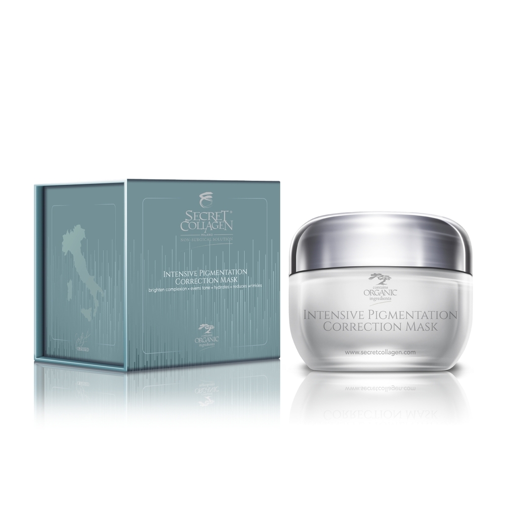 New SECRET COLLAGEN NON-SURGICAL SOLUTION INTENSIVE PIGMENTATION CORRECTION MASK